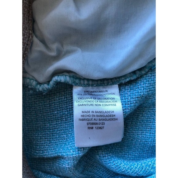 Montauk Linen Womens Linen Blend Light Green Shorts Size M-S - Picture 2 of 9